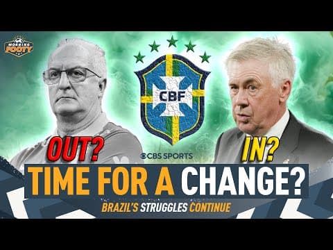 BRAZIL eyeing Real Madrid's Carlo Ancelotti to REPLACE Dorival Júnior? | SHOCKING SLUMP 👀🗣⚽