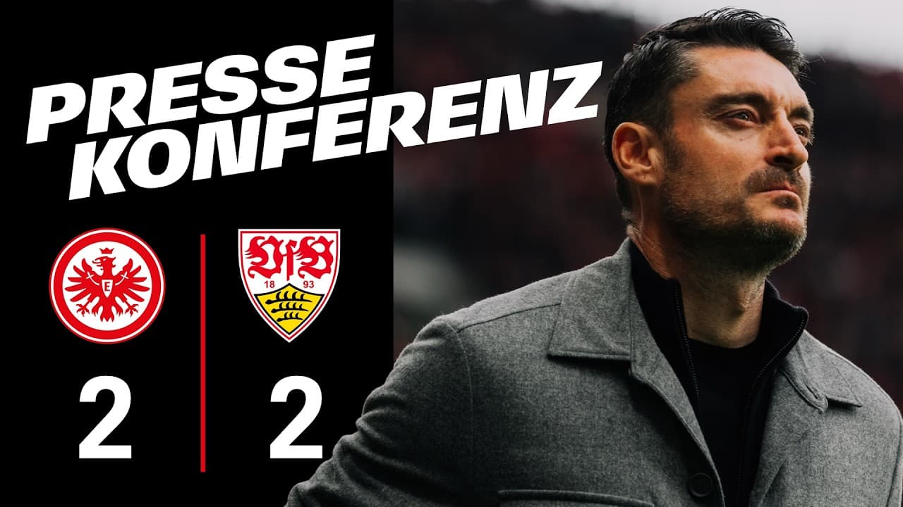 "Saisonziel nicht erreicht" I Pressekonferenz nach Eintracht - VfB Stuttgart