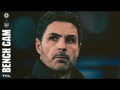 BENCH CAM | Dugout reaction to Merino Header 💥 | Chelsea 1-1 Arsenal