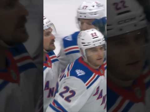 Jonny B cleans it up 🧹 #jonnybrodzinski #nhl #hockey #goal #nyr