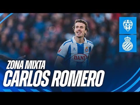 🎙️ ZONA MIXTA | Carlos Romero | #LevanteUDEspanyol