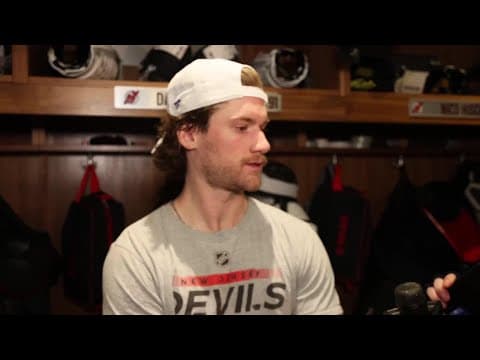 Mercer, Meier and Keefe speak after a 5-3 loss to the Flyers