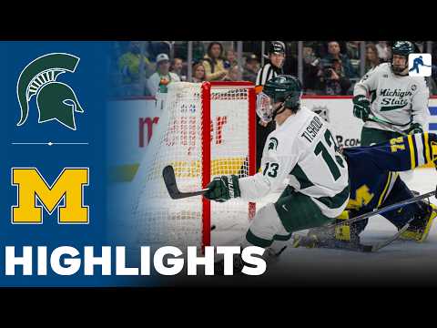 Michigan State vs Michigan | NCAA College Hockey | Highlights - February 07, 2026
