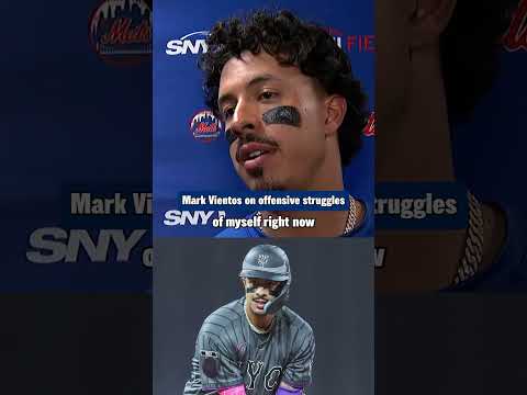 Mark Vientos talked after last night's game about his performance at the plate and in the field