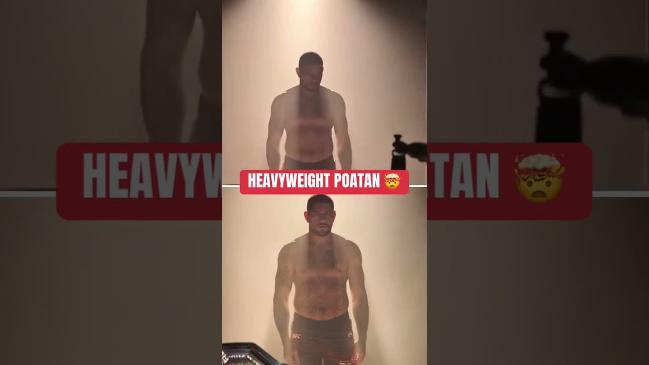 Alex Pereira is getting big 💪 (via alexpoatanpereira/IG)