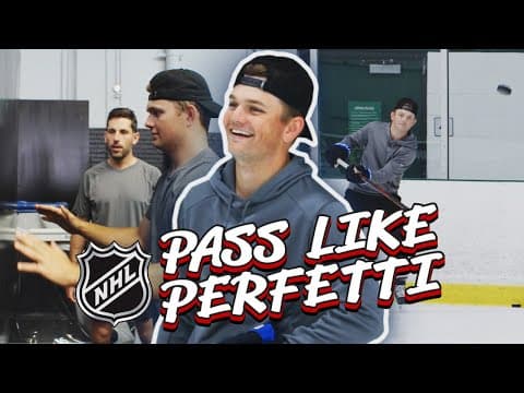NHL Passing Drills w/Cole Perfetti | Hockey Academy