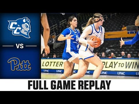 Central Connecticut State Full Game Replay | 2025-26 ACC Women's Basketball