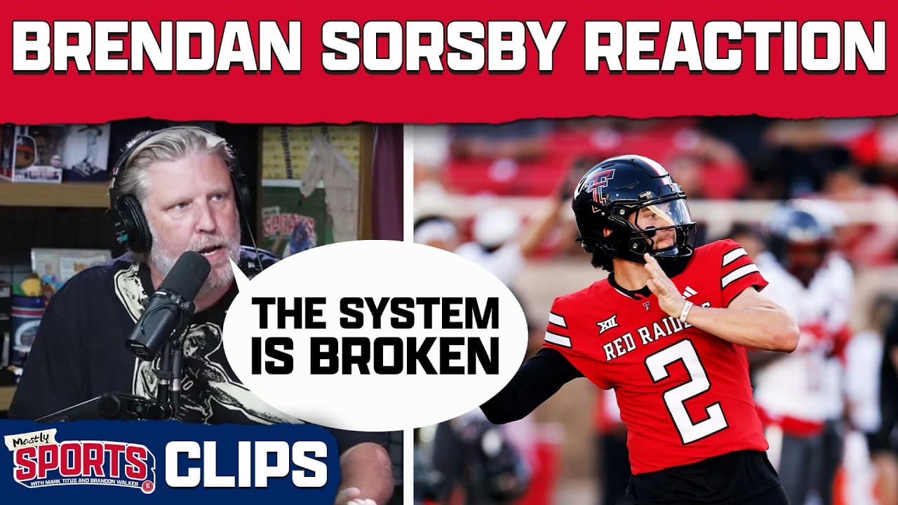 Brendan Sorsby And Texas Tech May Break College Football