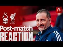 Vítor Pereira’s Reaction 🗣️ | Nottingham Forest 0-1 Liverpool | Premier League