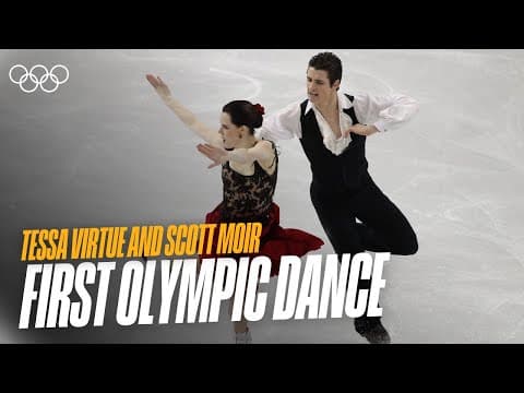 A New Era on Ice ⛸️🇨🇦 | Tessa Virtue and Scott Moir's First Ever Olympic Routine | Olympic Debuts