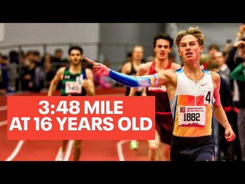 Sam Ruthe Runs 3:48 Mile at 16 Years Old — How Is This Even Possible?