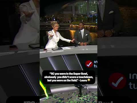 Ryan Clark unintentionally caught a stray from Laura Rutledge 😭