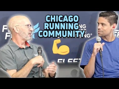 Matt Centrowitz Live From Diamond League Watch Party With Fleet Feet Chicago Owner Dave Zimmer