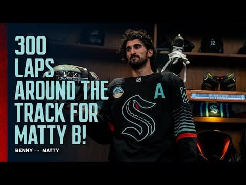 Matty gets the F1 Victory Helmet!