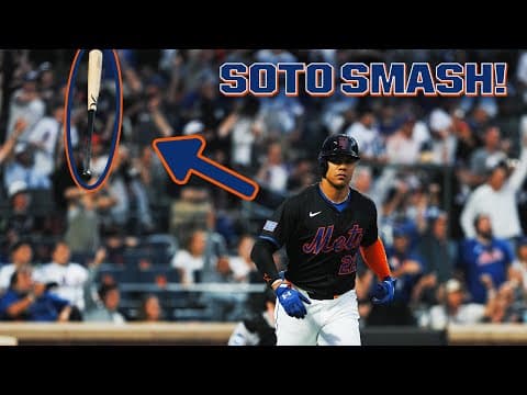 Juan Soto goes yard for the Mets! Home run No. 33 for No. 22! 💪
