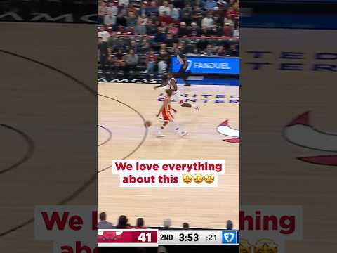 Dyson steal, Trae behind-the-back pass, Jalen dunk oh yesss #hawks #nba #traeyoung #dysondaniels