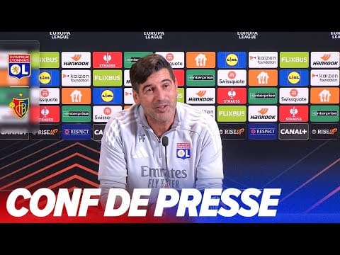 Pavel Šulc & Paulo Fonseca en conférence de presse avant OL - FC Bâle : "On joue avec ambition"