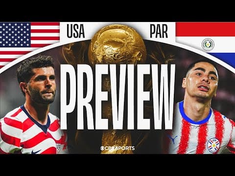 2026 FIFA World Cup: USA vs Paraguay Preview | Predictions + Pick to win