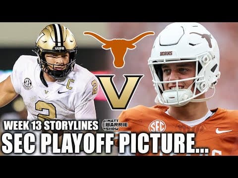 Paul Finebaum weighs in on which SEC teams should make the CFP 👀 | The Matt Barrie Show