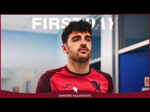 FIRST DAY | SANDRO KULENOVIC 👋