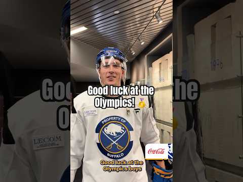 Good luck to Tage and Ras as they head to #MilanoCortina2026! 🙌 #nhl #olympics #hockey