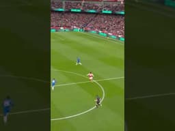 SO CLOSE FROM THE HALFWAY LINE!