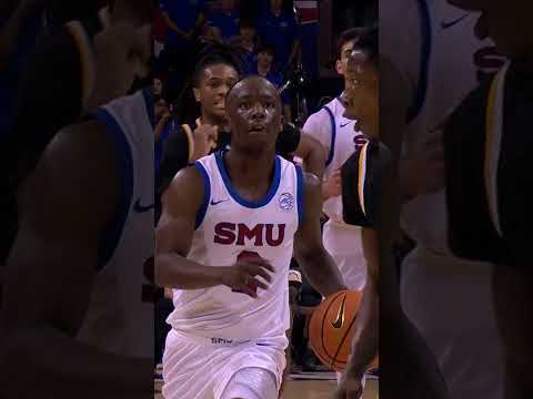 Perfection on the lob from Boopie Miller 🤩 #SMU #GoMustangs #CollegeBasketball #ACCBasketball