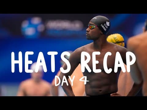 Josh Liendo Fires a 49.85 100 Fly | World Championships Day 4 Heats Recap