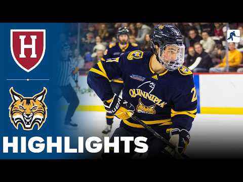 Harvard vs Quinnipiac | NCAA College Hockey | Highlights - February 28, 2026