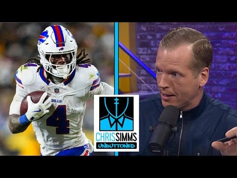 Buffalo Bills run game cooks Steelers with two plays | Chris Simms Unbuttoned | NFL on NBC