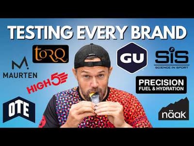 I BOUGHT EVERY ENERGY GEL TO FIND THE BEST ONE! (Perfect To Fuel Marathons & Long Runs!)