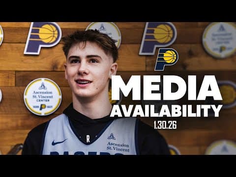 Indiana Pacers Media Availability | January 30, 2026
