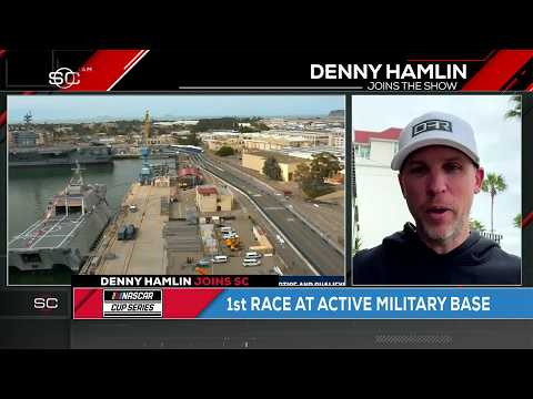 Denny Hamlin on NASCAR's history-making race weekend 🔥 | SportsCenter