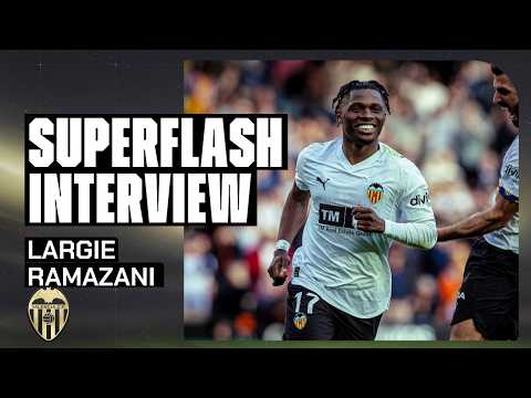 SUPERFLASH INTERVIEW DE RAMAZANI TRAS LA VICTORIA ANTE EL CA OSASUNA | VALENCIA CF