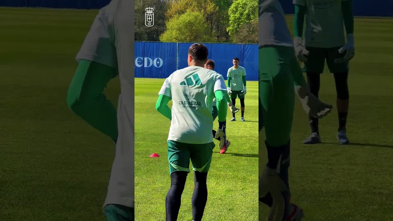 #goalkeeper #realoviedo #laligaeasports #training #laliga #glovesup #soccer #skills #ro #football