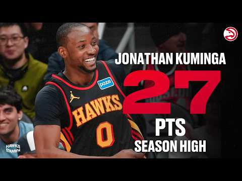Jonathan Kuminga makes Hawks debut with season-high 27 Points