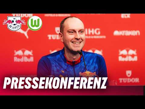 LIVE 🔴 Pressekonferenz vor RB Leipzig - VfL Wolfsburg | Bundesliga