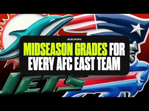 Midseason Grades for EVERY AFC East team: Patriots, Bills, Dolphins, and Jets