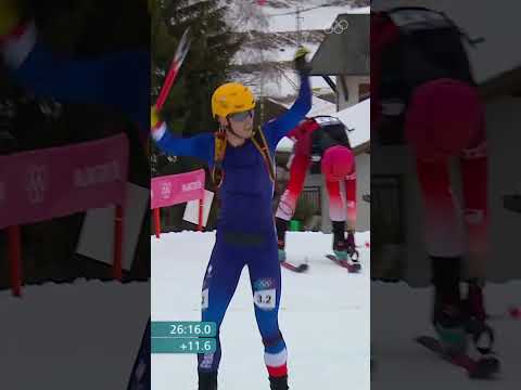 🇫🇷 France claims gold in Ski mountaineering 🏔️🤩🥇