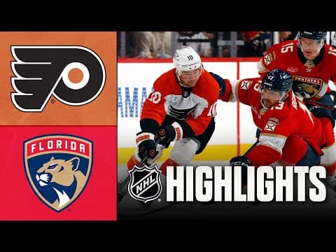 NHL Highlights | Flyers vs. Panthers | October 09, 2025