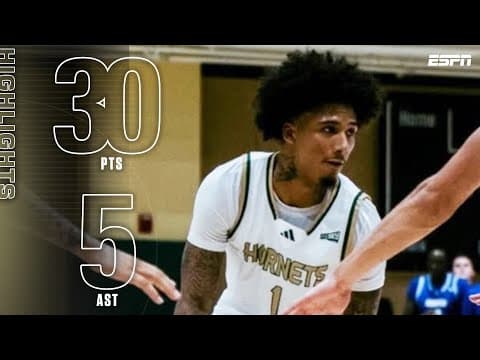 Mikey Williams HIGHLIGHTS 🎥 CAREER-HIGH 30 PTS not enough vs. UC Santa Barbara | ESPN CBB