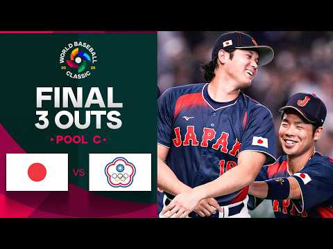FINAL 3 OUTS: Team Japan wins their 2026 World Baseball Classic debut in 7 innings! 🇯🇵 | 日本代表
