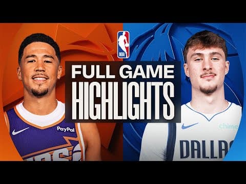 SUNS at MAVERICKS | FULL GAME HIGHLIGHTS | November 12, 2025