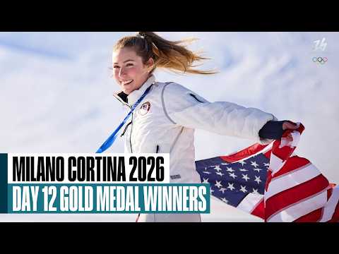 Every gold medal moment from Day 12 of Milan Cortina
