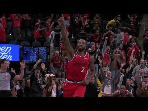 Kawhi Leonard Called GAME! 🚨 #TissotBuzzerBeater