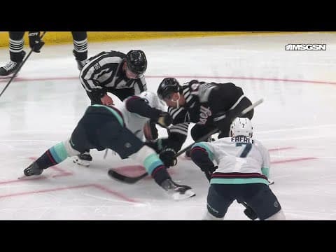 Jared McCann scores a powerplay goal against the New Jersey Devils