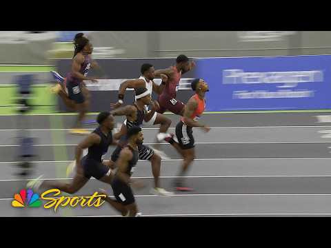 Jordan Anthony POWERS to 60m title, Noah Lyles 3rd at USATF Indoor Championships | NBC Sports