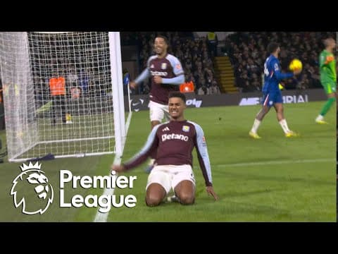 Ollie Watkins brings Aston Villa level with Chelsea | Premier League | NBC Sports