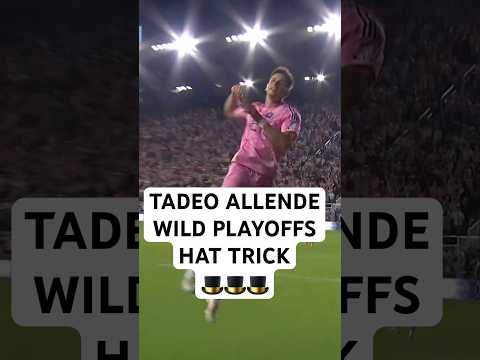 Tadeo Allende WILD PLAYOFFS HATTY🎩🎩🎩