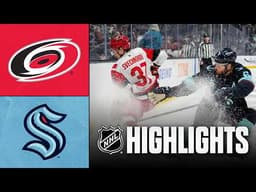 Hurricanes vs. Kraken | NHL Highlights | March 02, 2026